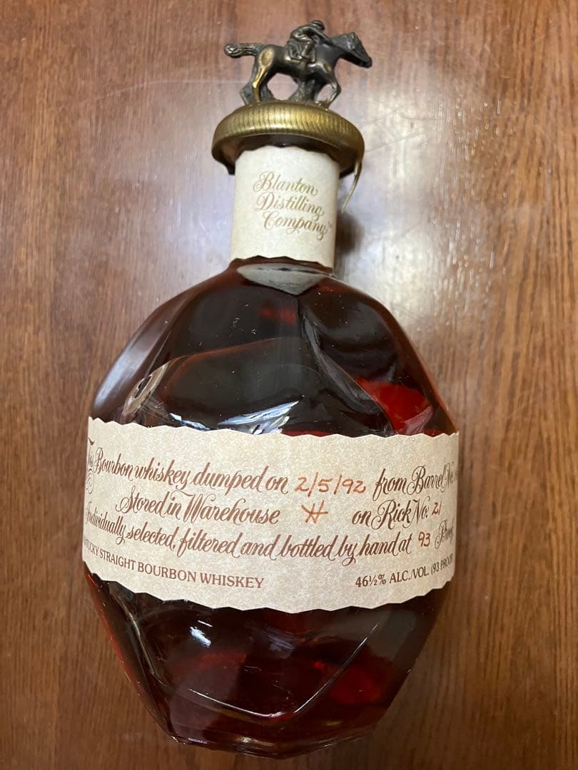 Blanton（ブラントン）【シングルバレル1992】