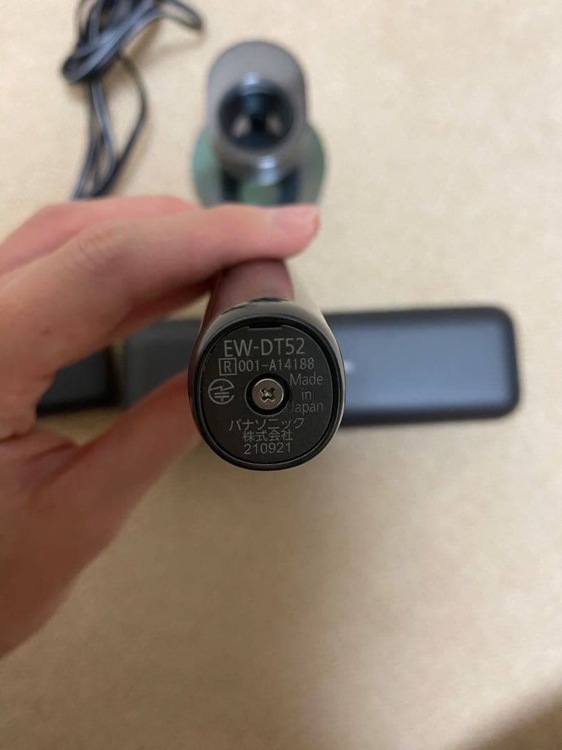 パナソニック EW-DT52-K 電動歯ブラシ 本体