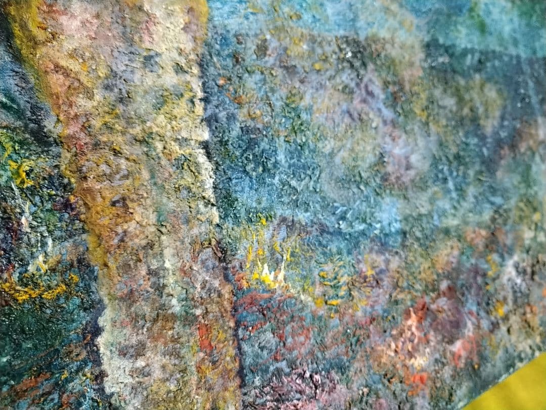 平野杏子「地中海にて」油絵20号