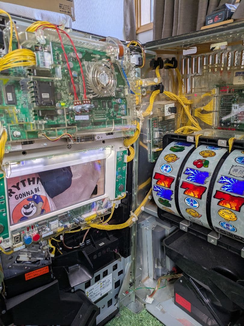 押忍！番長2 赤スロットマシン