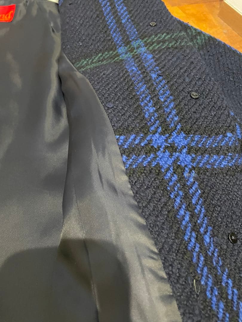 Yorkland チェック柄ロングコート