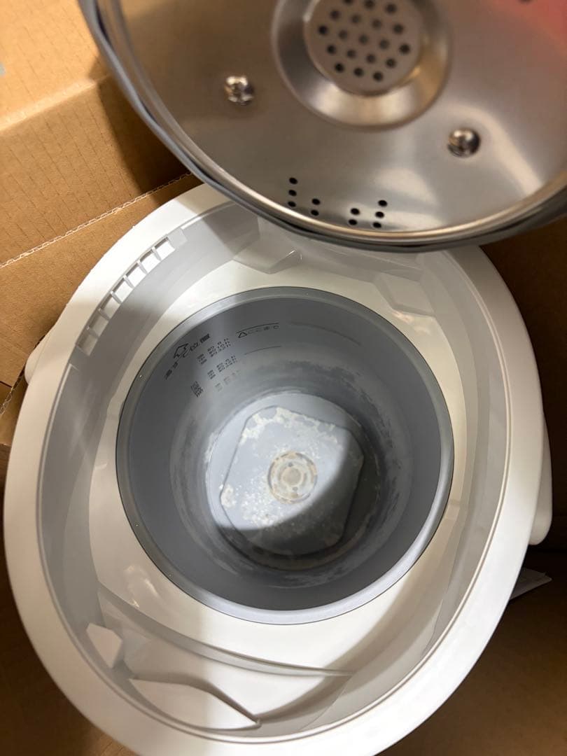 象印 スチーム式加湿器 EE-DC50 WA ホワイト