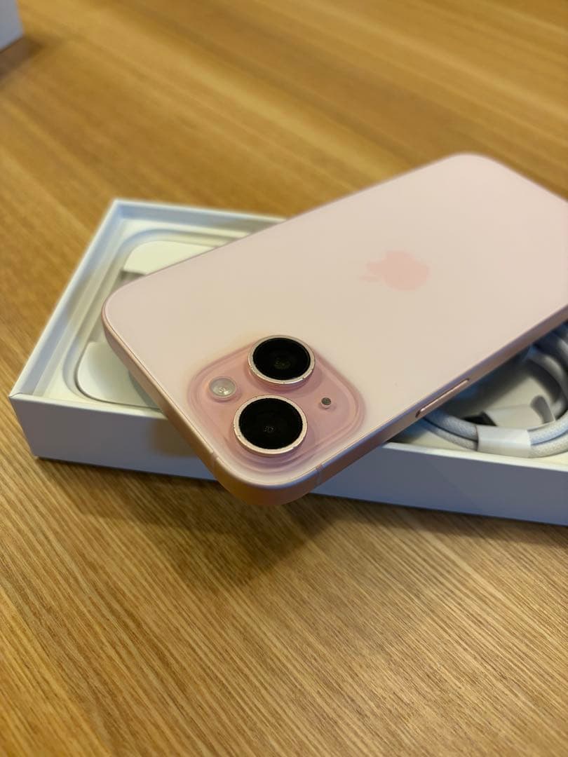 Apple iPhone 15ピンク 256GB本体