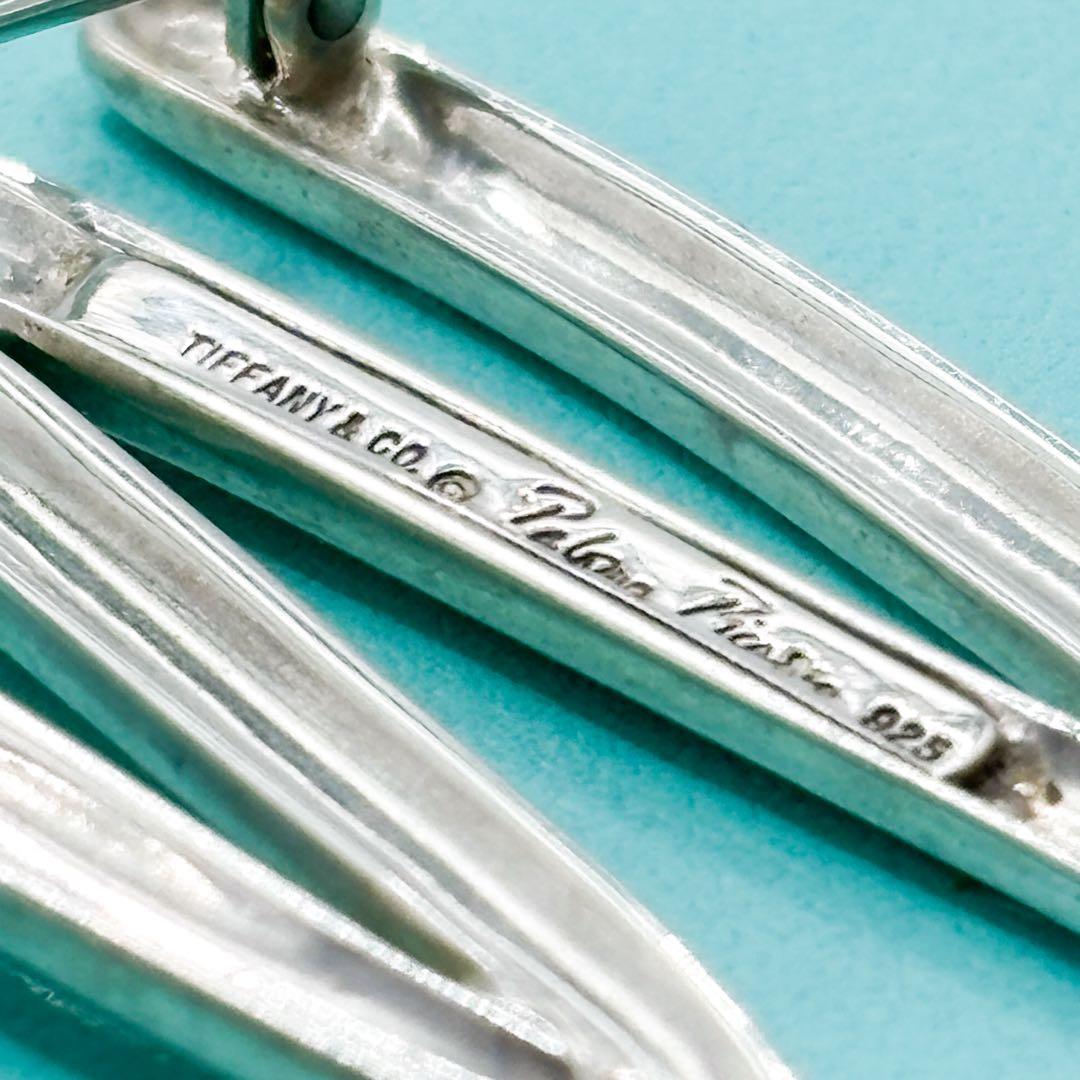 美品 稀少 ラージサイズ★ ティファニー スクリブル ブローチ SV925