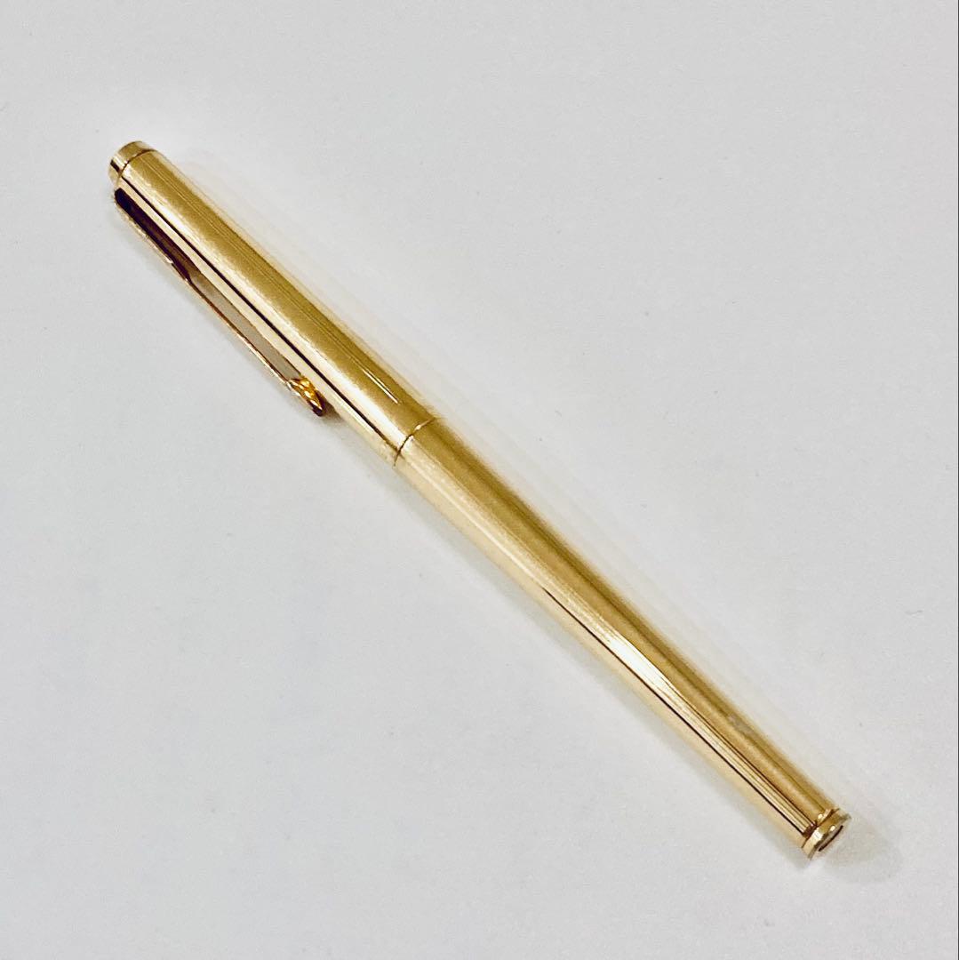 レア◆パーカー 75インシグニア 高級ボールペン USA製 ゴールド 14金張り