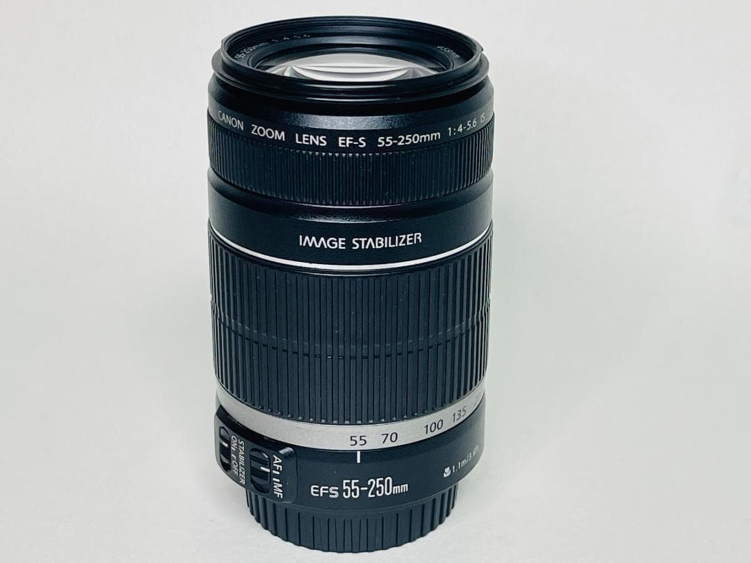 美品☘️Canon キャノン EF-S 55-250mm f4-5.6 IS