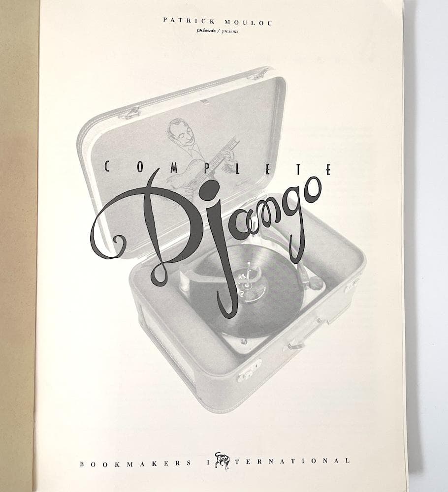 絶版本 ジャンゴ・ラインハルト ULTIMATE DJANGO'S BOOK