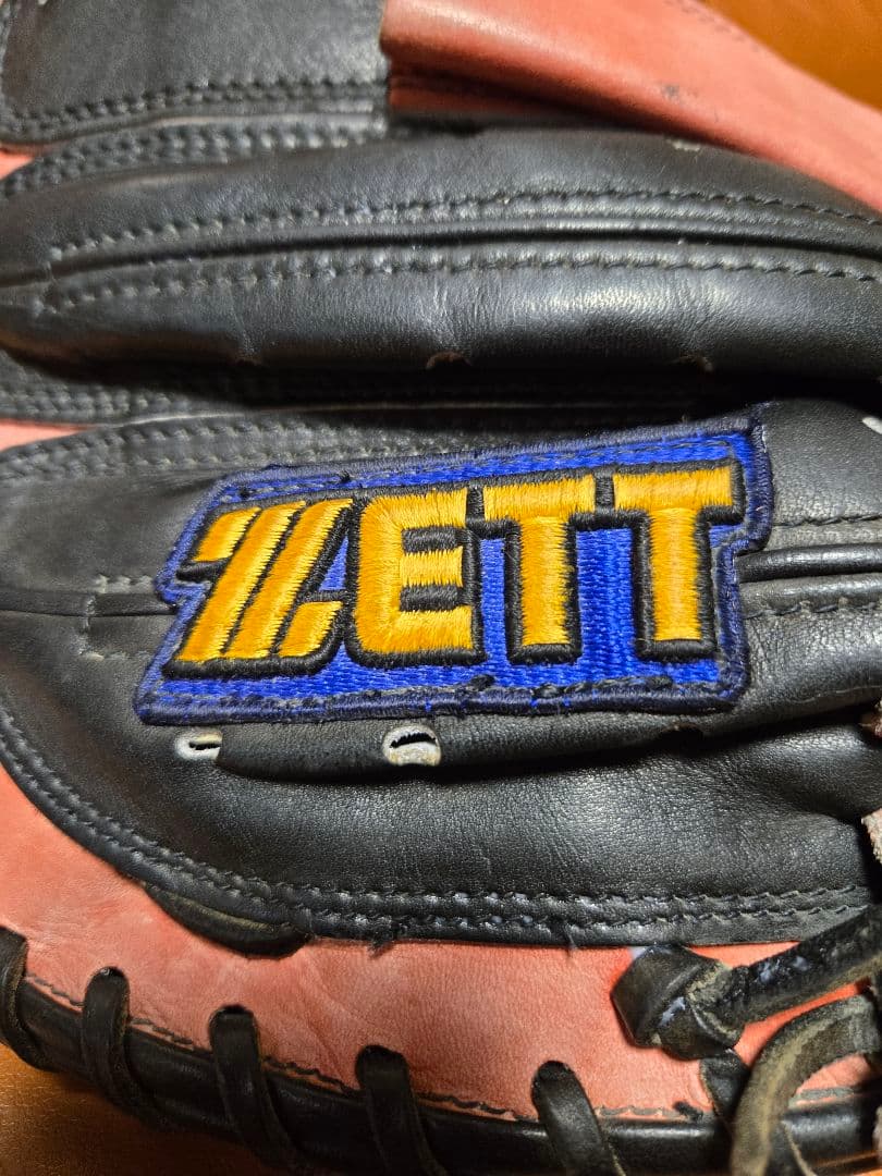 希少！ZETT　ゼットグランステイタス　矢野燿大モデル　軟式キャッチャーミット