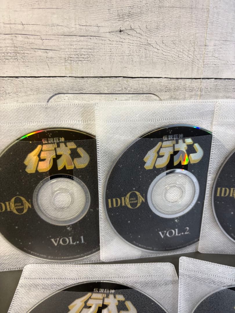 伝説巨神イデオン　DVD 10枚