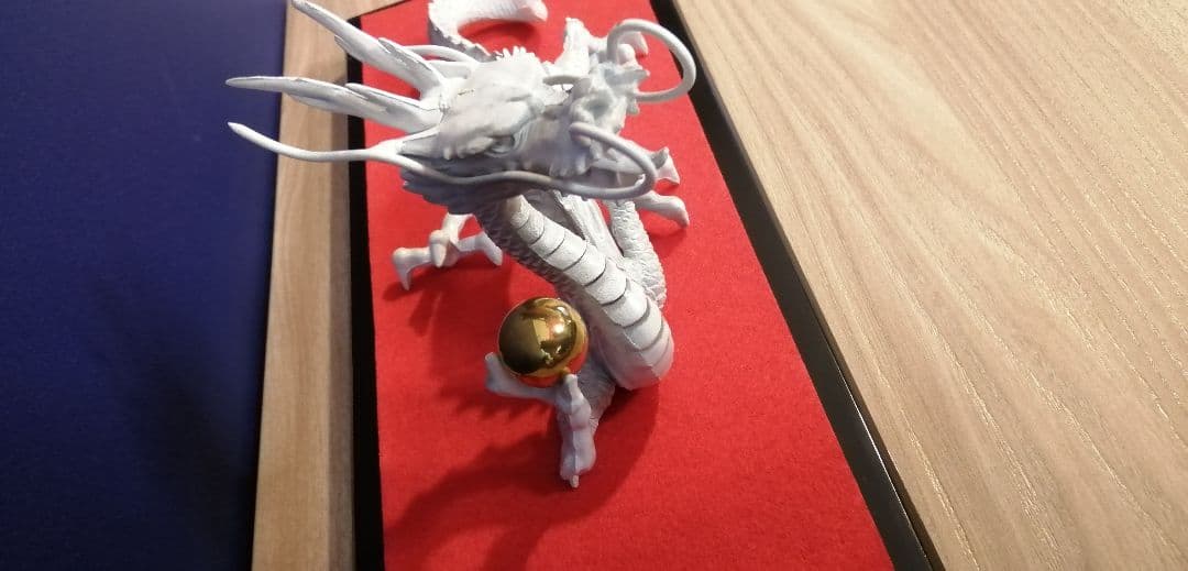 白の龍　開運龍　置物　白の開運龍