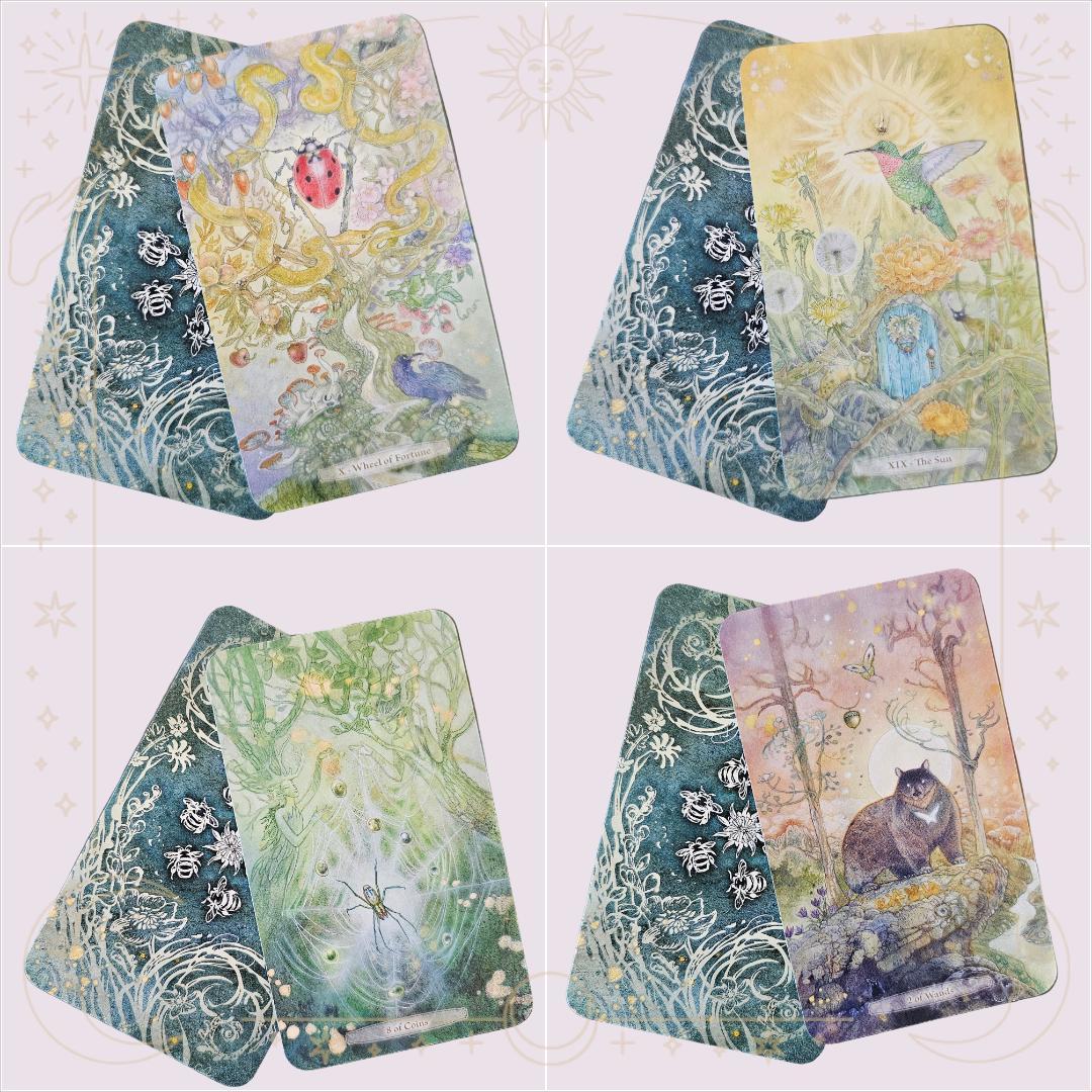 【正規品タロットカード】人気作者の繊細なアート作品✨生命力あふれる緑のデッキ