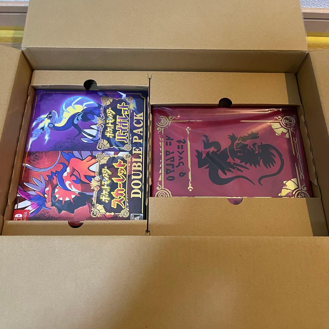 新品 ポケットモンスター スカーレット・バイオレット ダブルパック アートブック