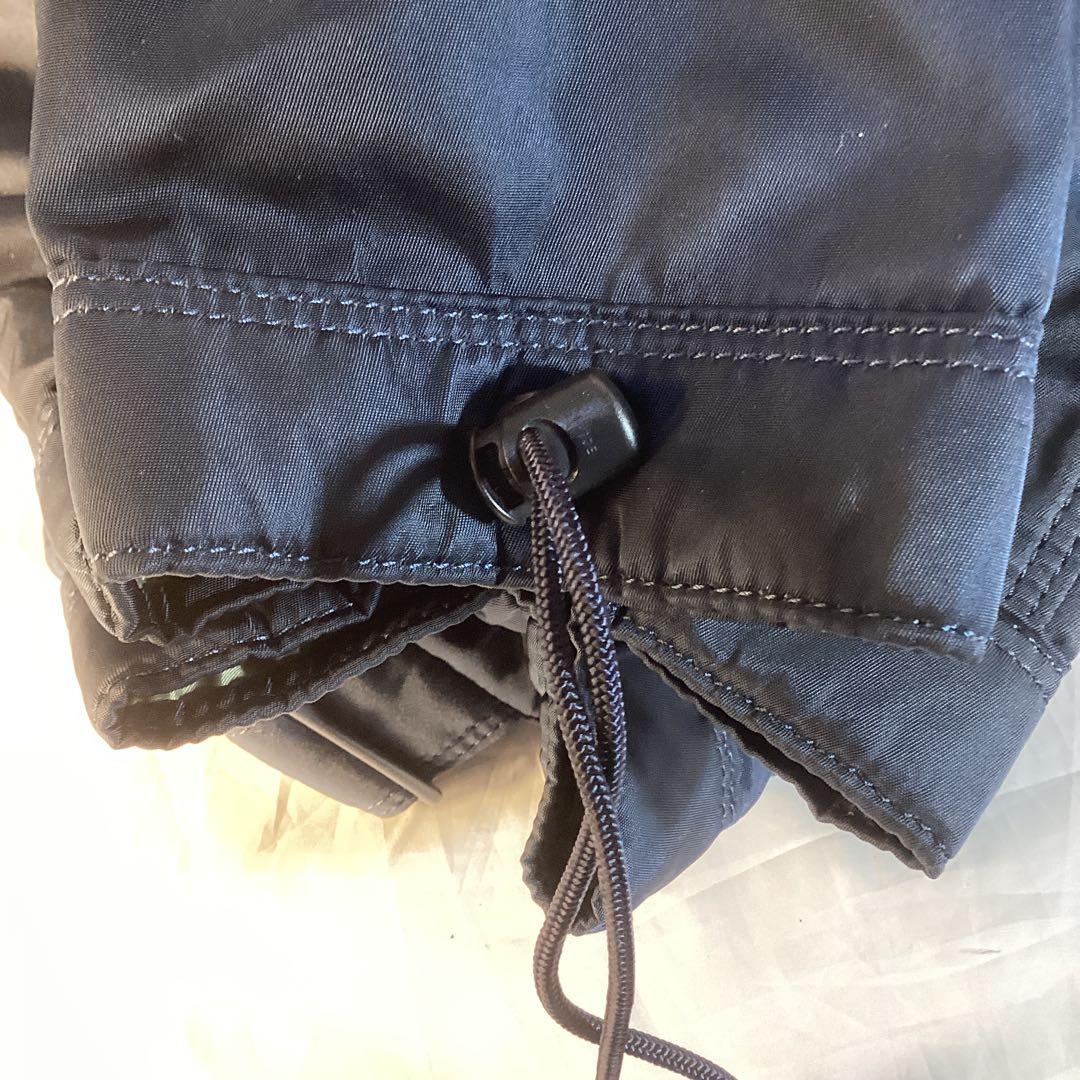 ポーター&ステューシーWネーム　アイアンブルーバケツ型2WY美品