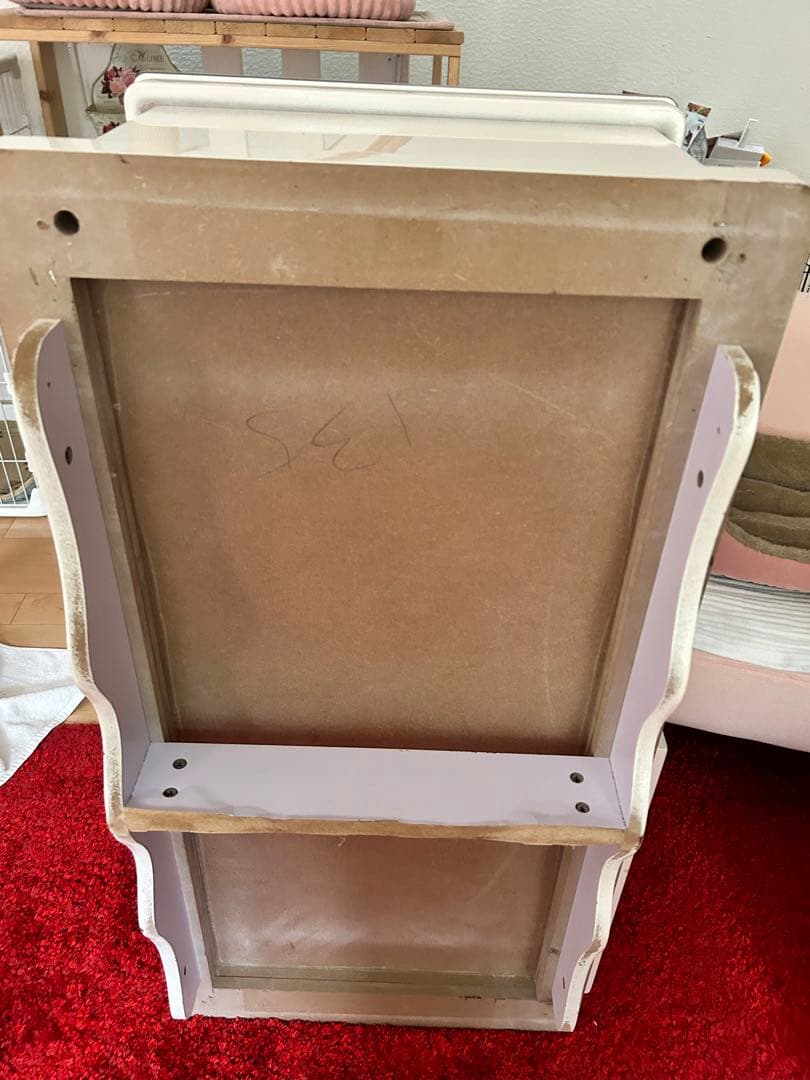 姫系　リビングテーブル　センターテーブル　ホワイト　ロココ調　アンティーク