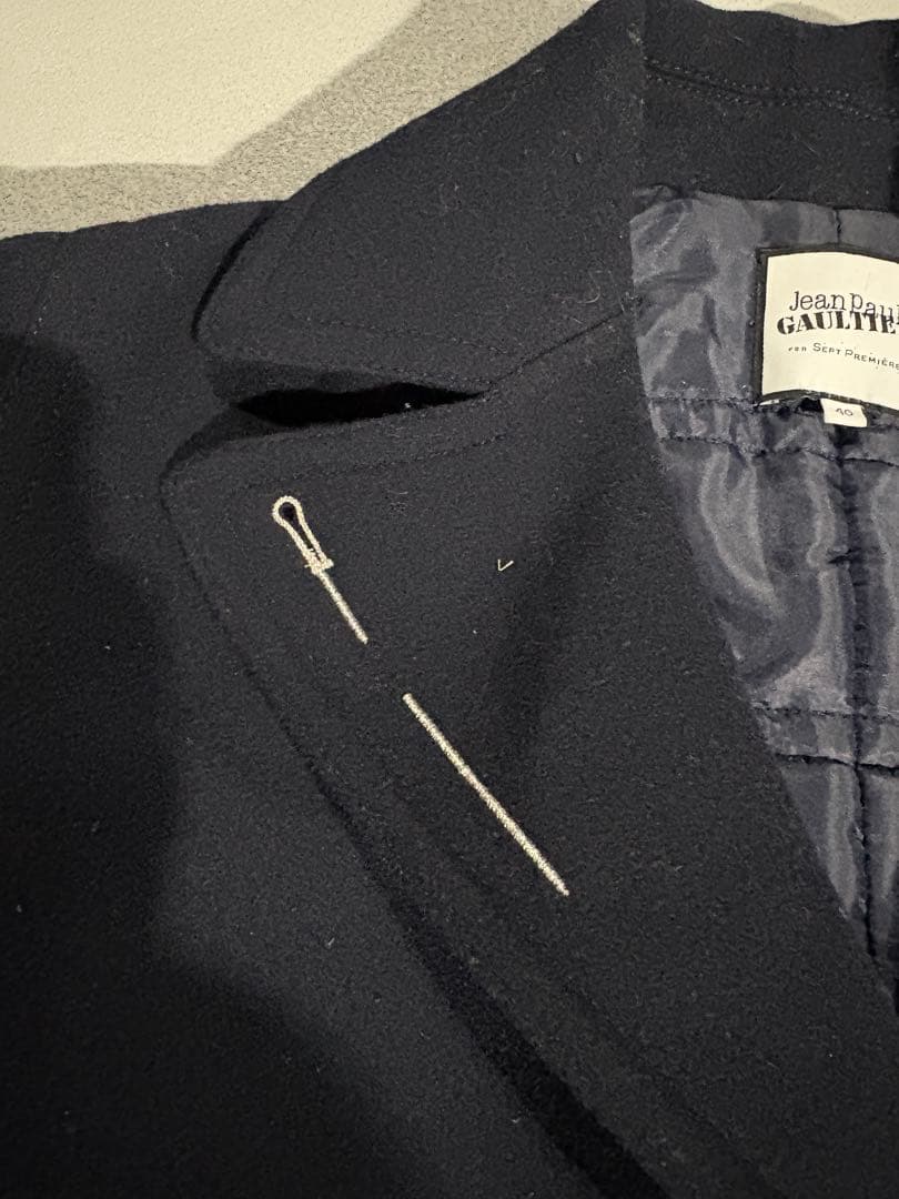 ジャケット・アウター Jean Paul GAULTIER Pea Coat Navy