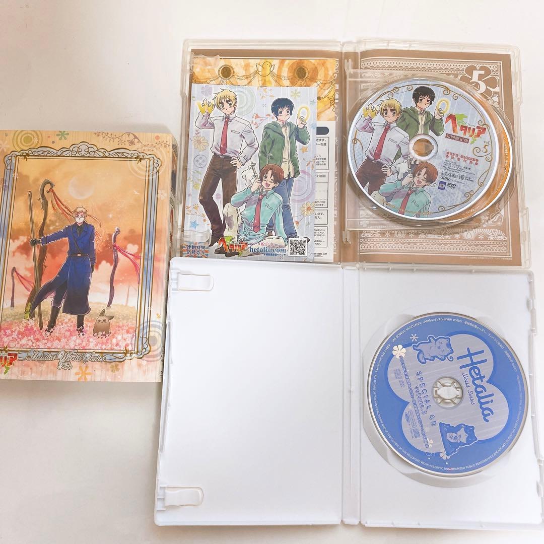 【アニメイト限定版】ヘタリア World Series DVD 全巻
