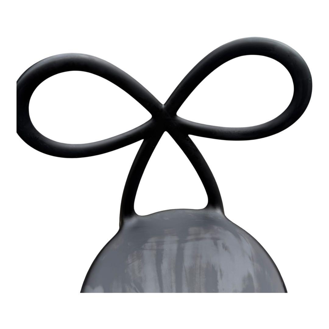 Qeeboo リボンチェア RIBBON CHAIR ブラック