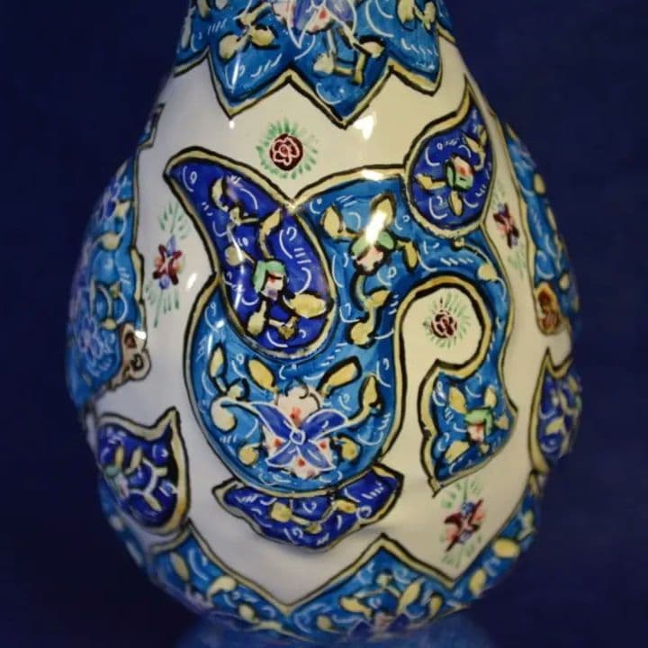 海外ペルシャ直輸入 ミナカーリー 花瓶 有名デザイナー