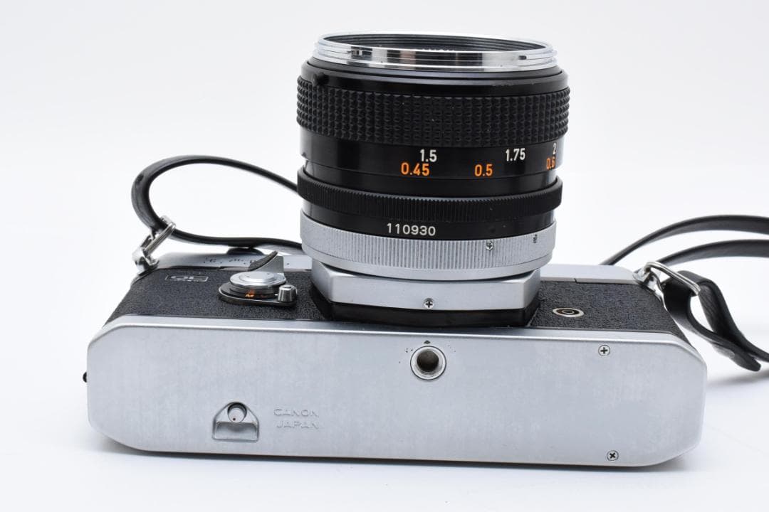 【完動品】Canon FTb QL FD50mm F1.4 フード付 1062