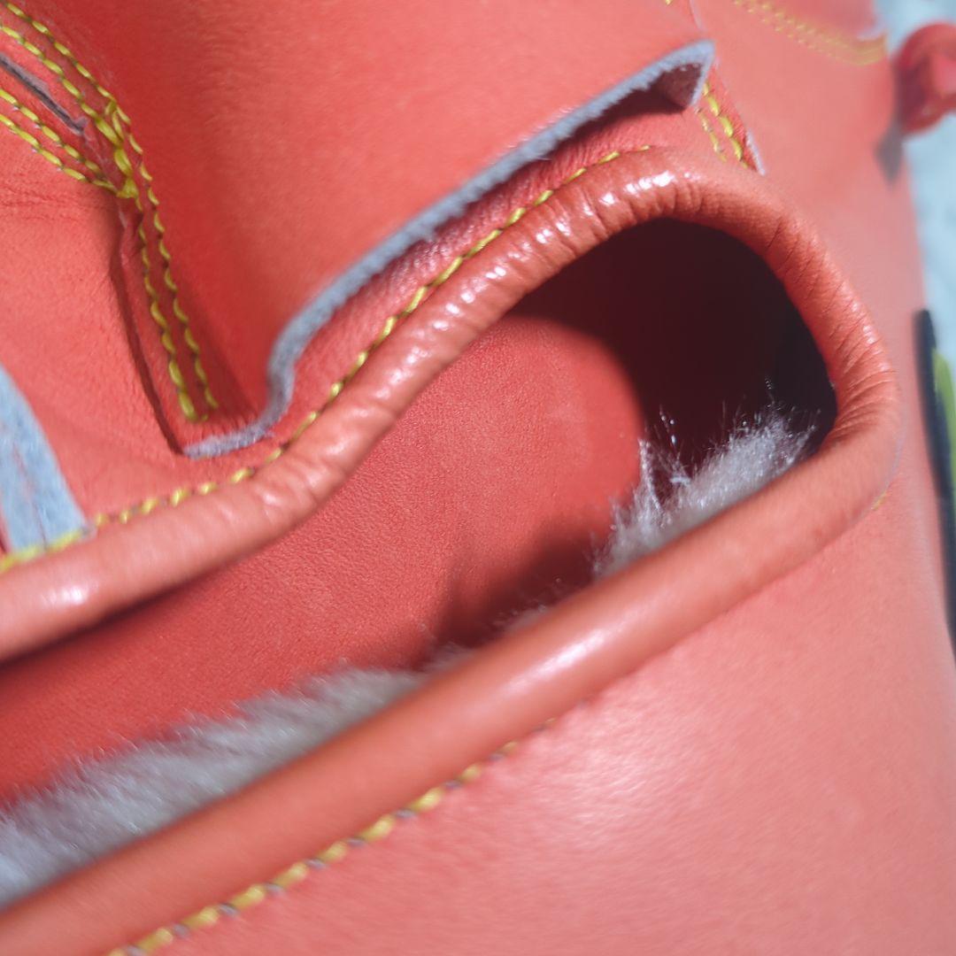 【未使用・タグ付き】アシックス　硬式野球用キャッチャーミット オレンジ