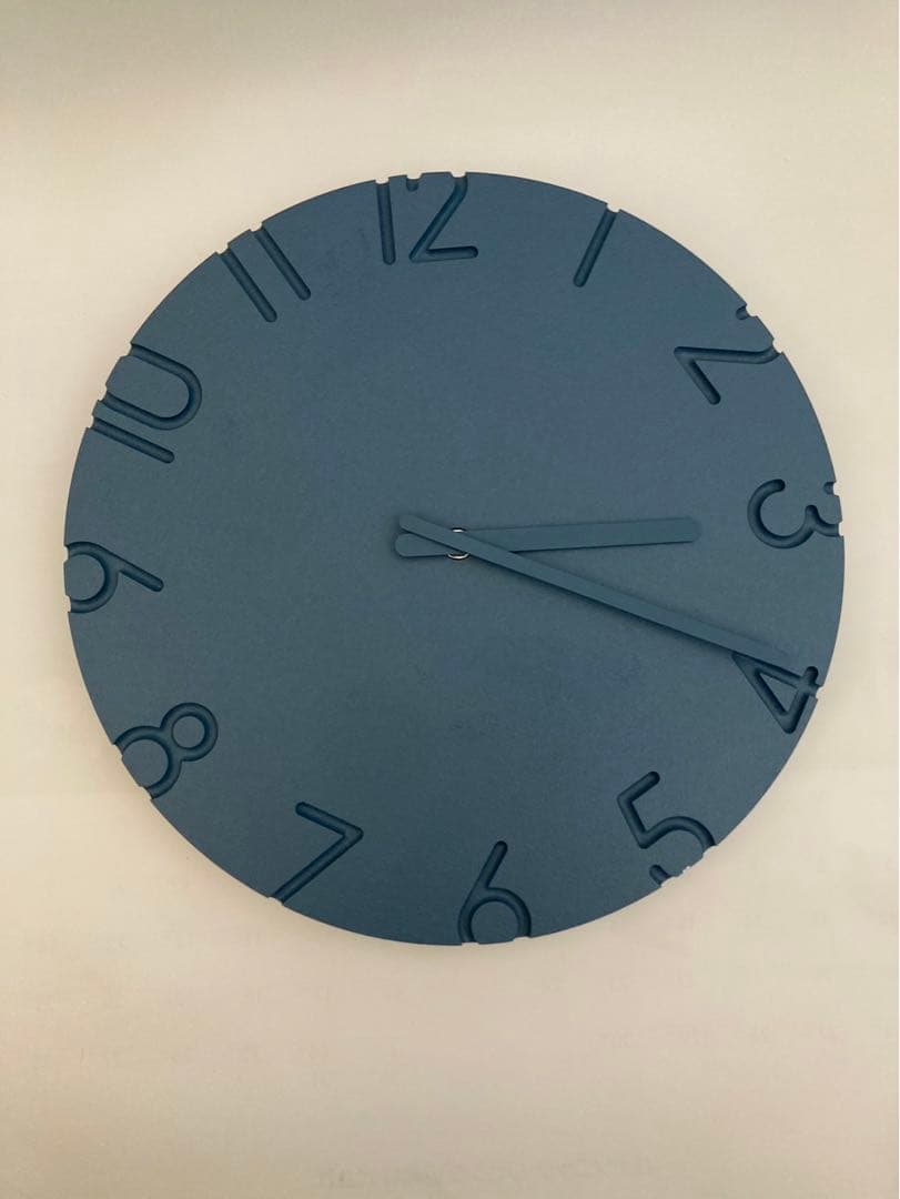 カーヴド カラード 壁掛け時計 レムノス