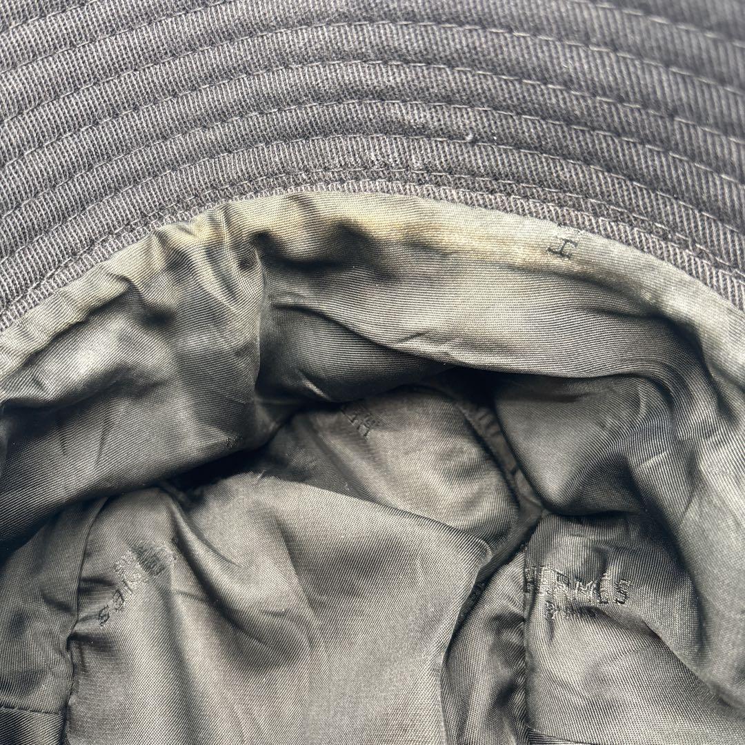 HERMES エルメス　ブラック バケットハット　レディース　メンズ