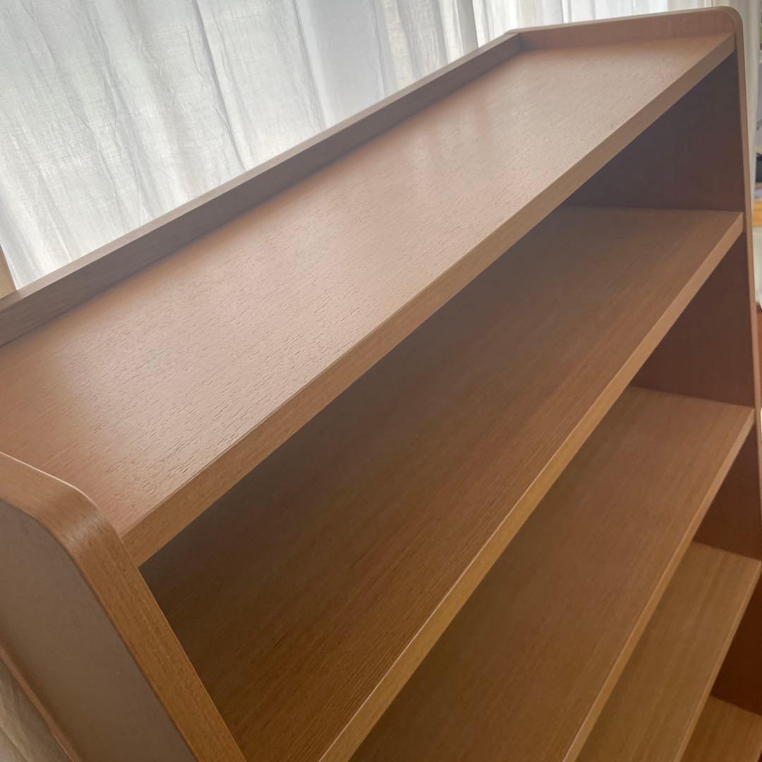 unico ウニコチーク材アルベロブックシェルフ本棚