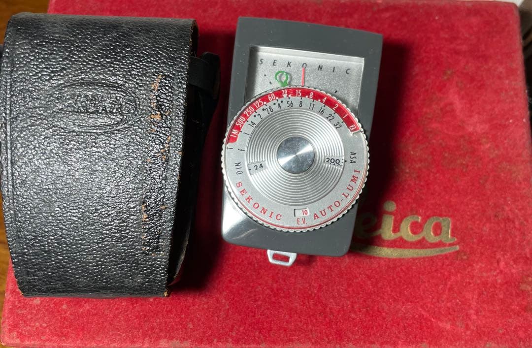 ライカ Leica DBP 箱 キャップ 革ケース レンズ ズマロン ズミクロン