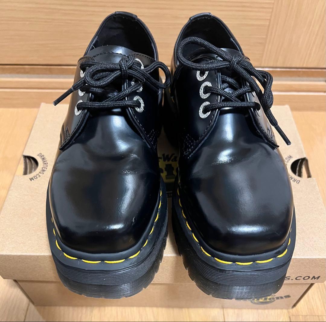 ドクターマーチン 1461 スクエア 31299001 厚底 3ホール
