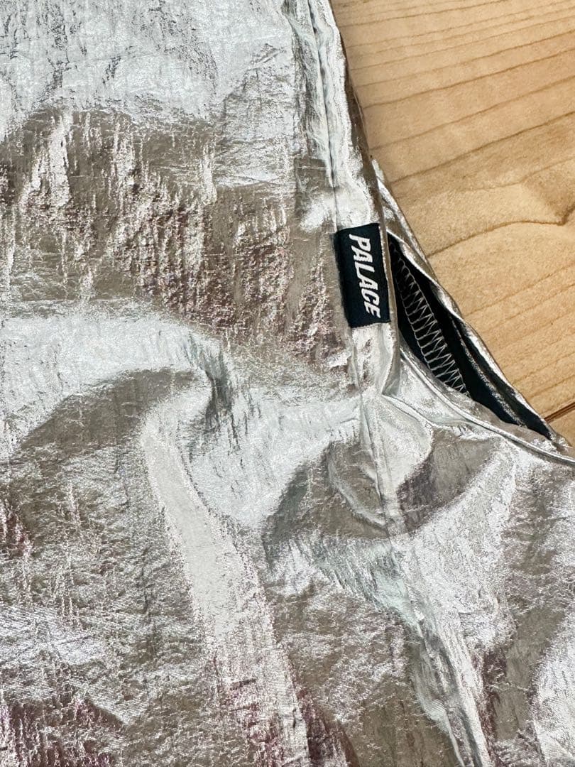 PALACE シルバー エコバッグ ロゴ