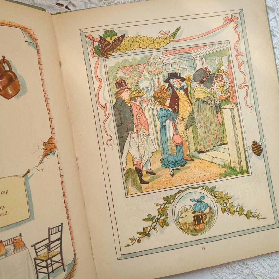 ジュリアン 稀少1882アンティーク絵本 児童書 洋書 ヴィクトリアン