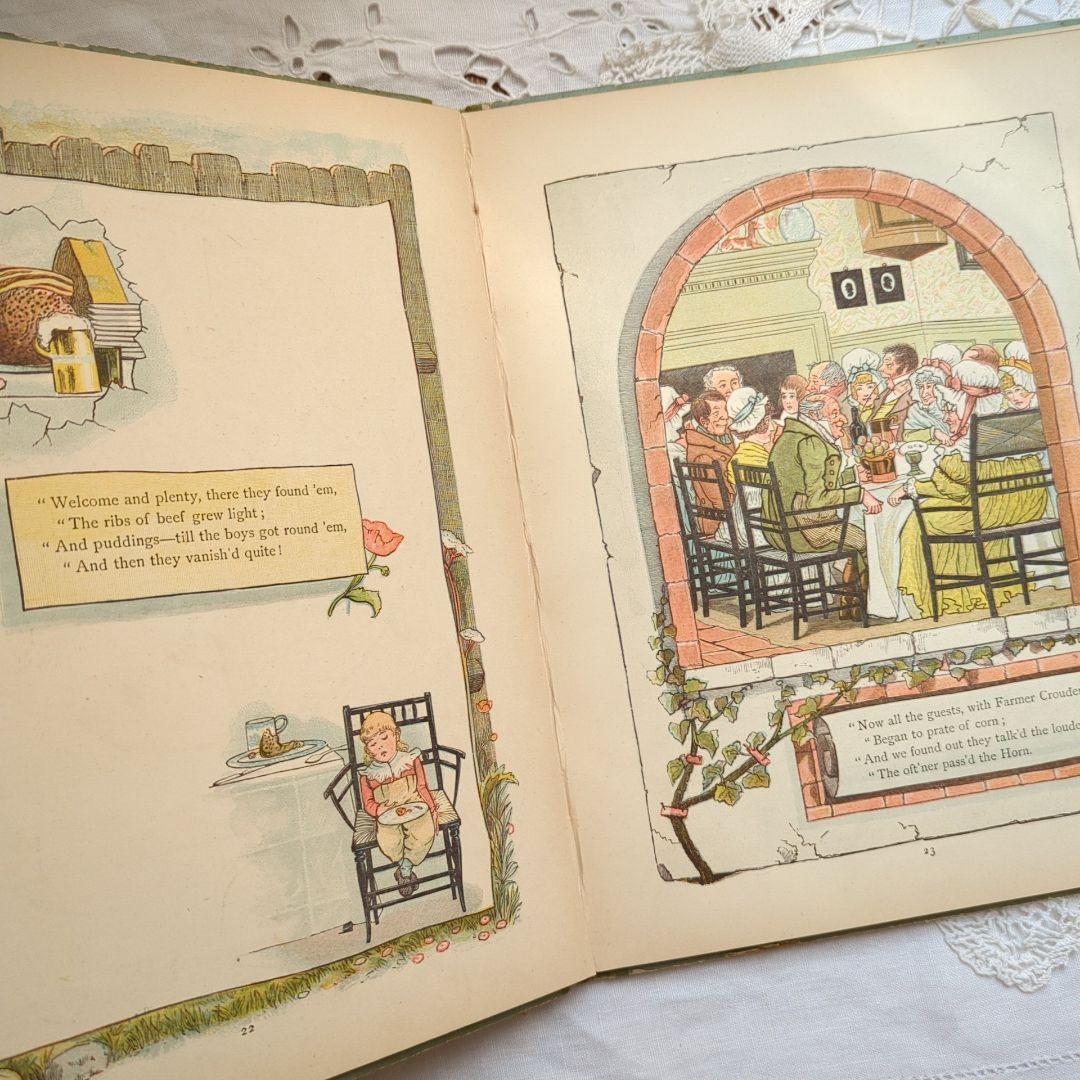 ジュリアン 稀少1882アンティーク絵本 児童書 洋書 ヴィクトリアン