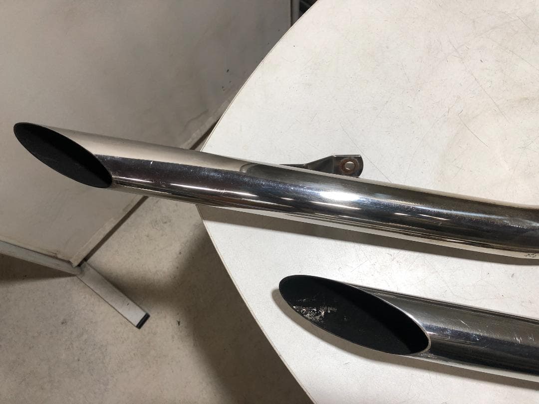 C28　バルカン400　社外ドラッグパイプマフラー