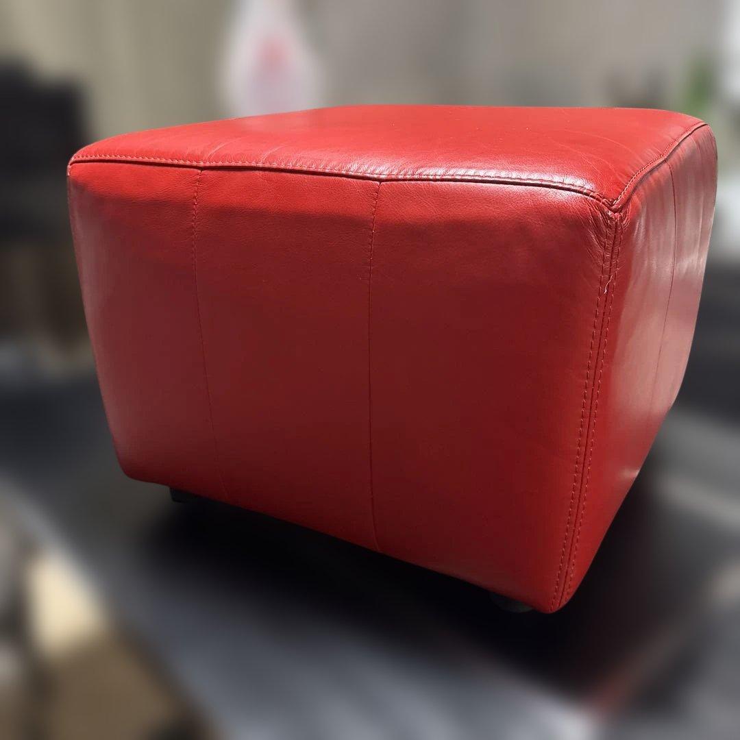 Leather world オットマン