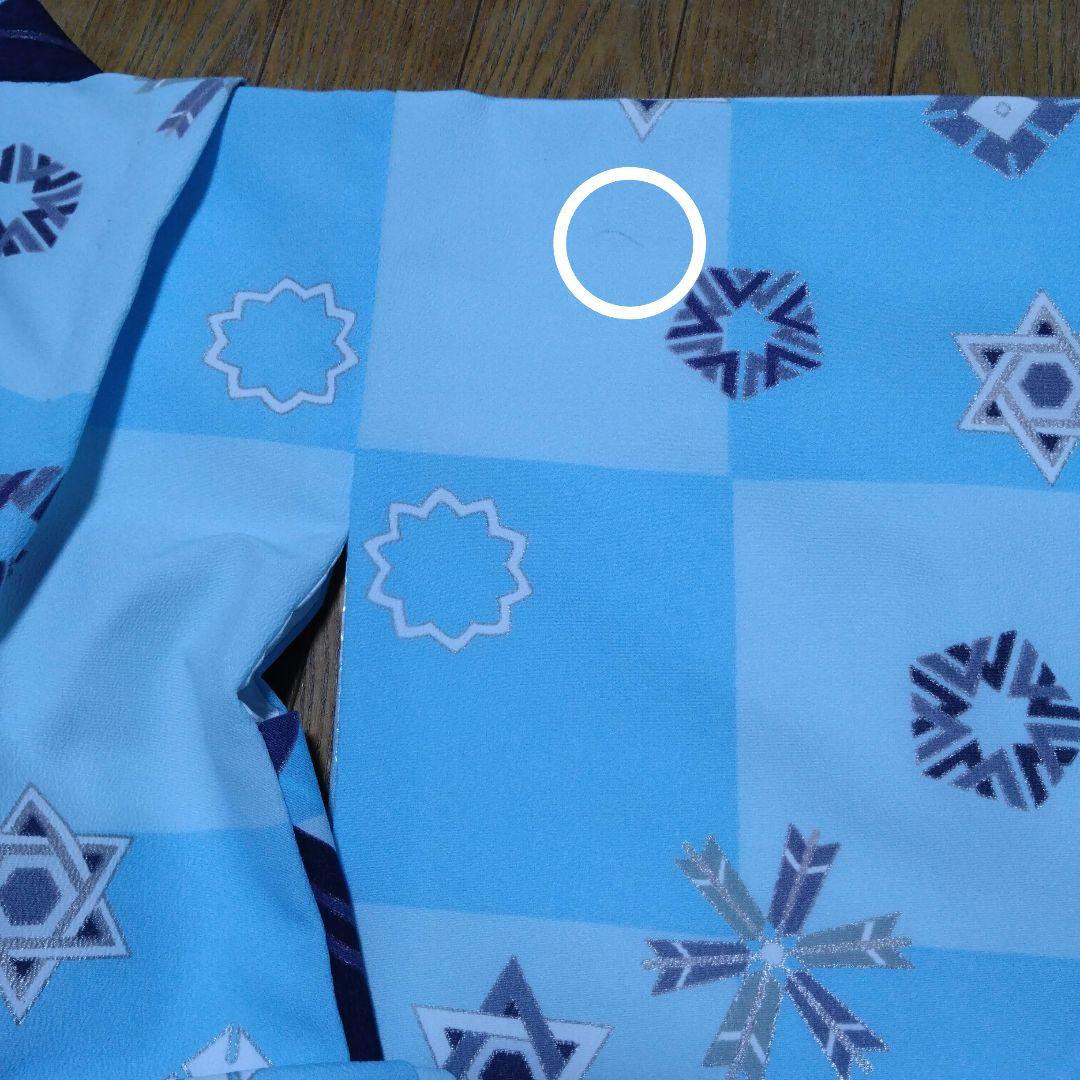 五歳★式部浪漫★水色市松羽織★袴★長着★小物★雪駄