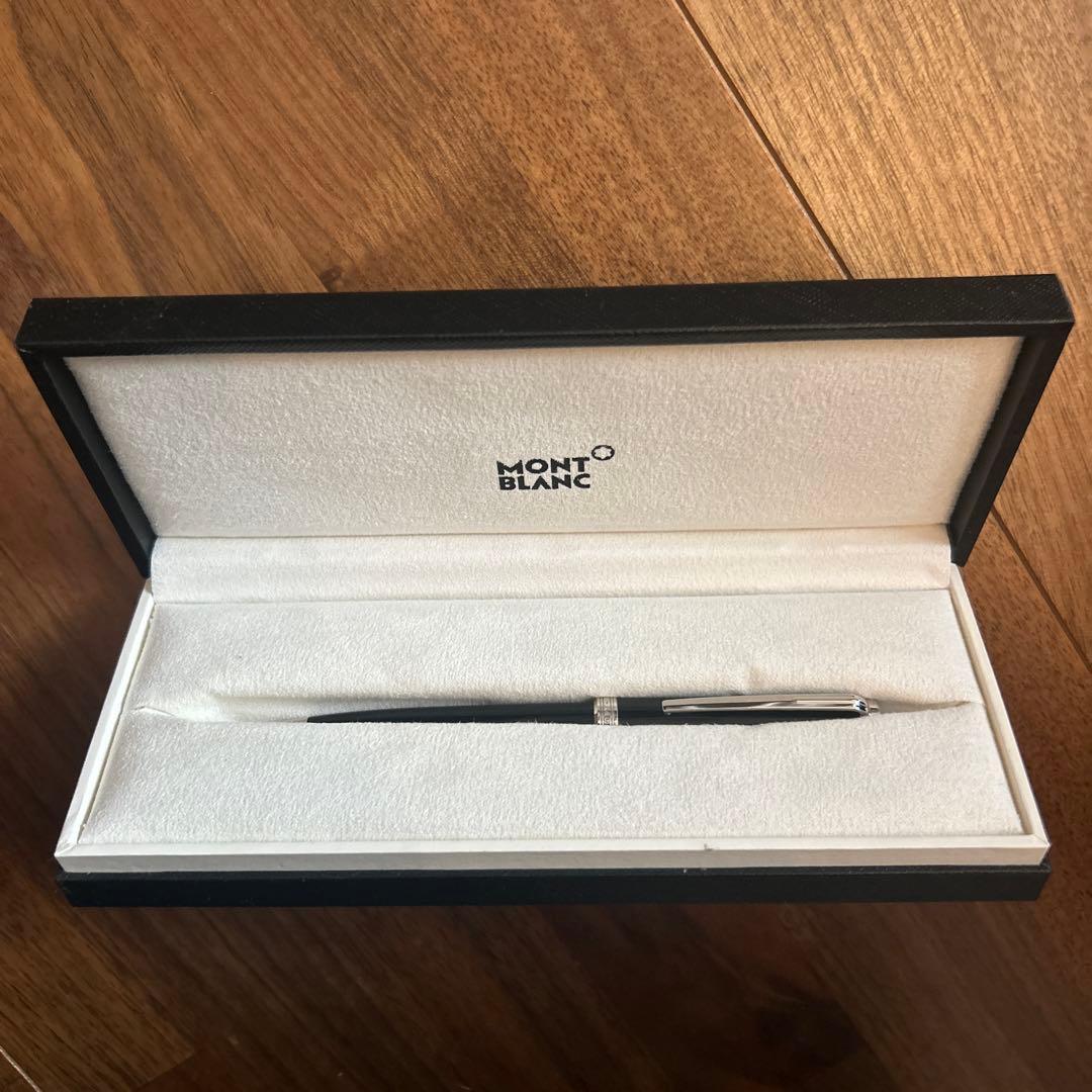 【新品】MONTBLANC ボールペン本体 黒 専用ケース付き
