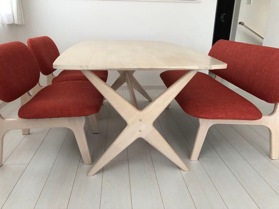 【irodori】ニトリ　リビングダイニングテーブル　②チェアー