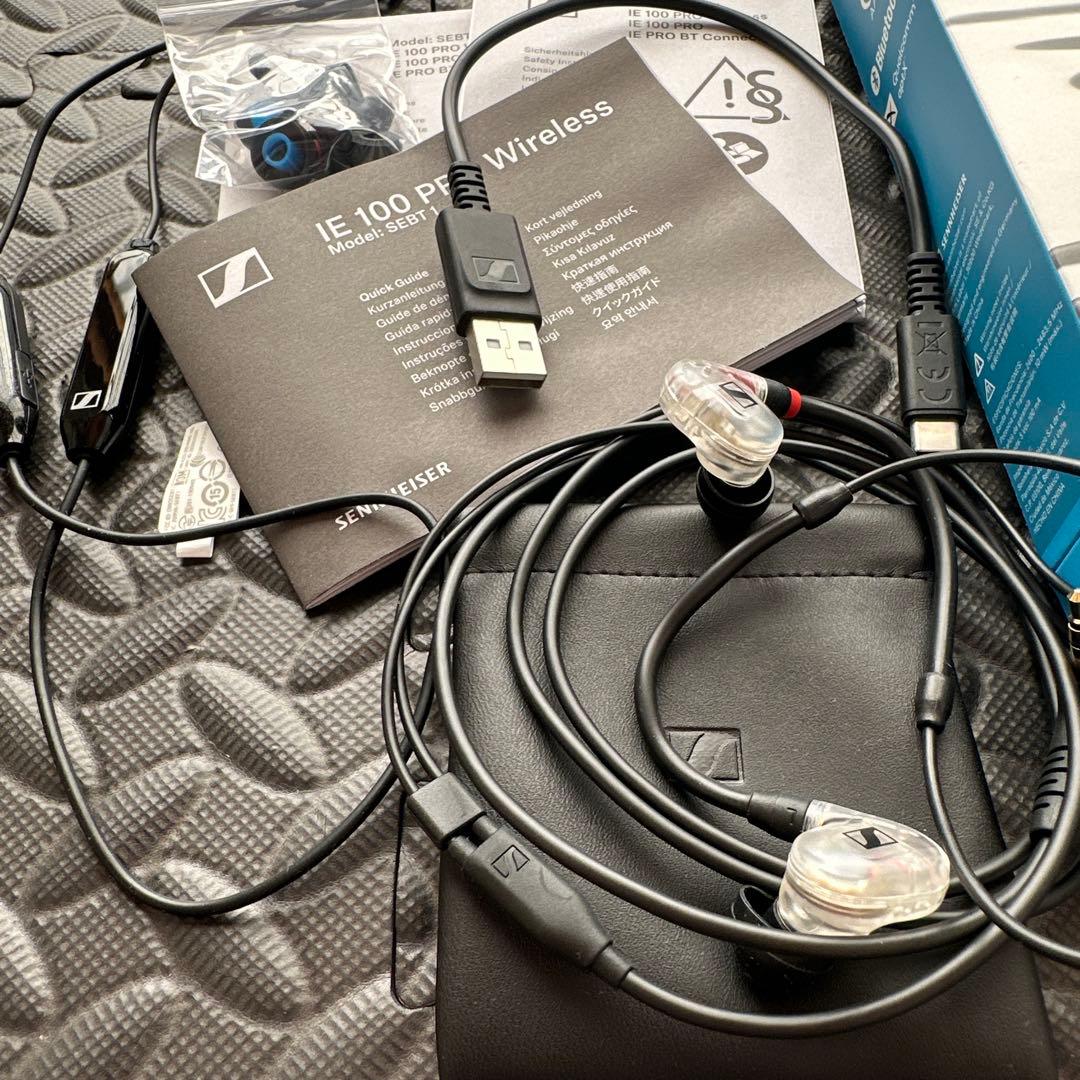 イヤホン Sennheiser IE 100 PRO WIRELESS CLEAR