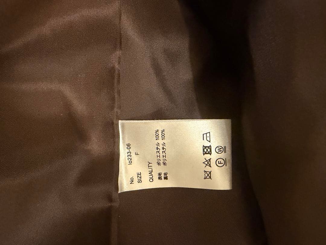 ジャケット・アウター louren twill no collar jaiket