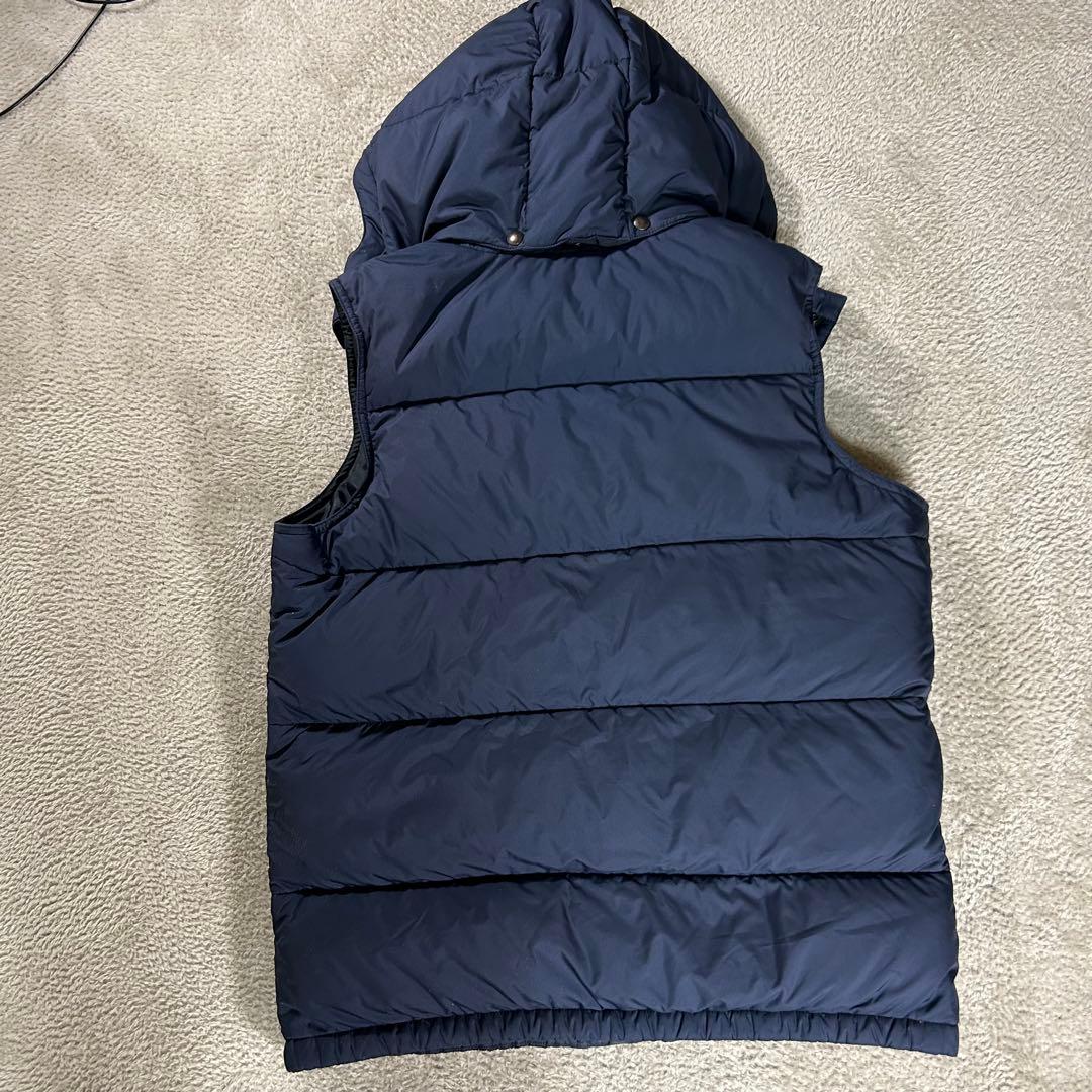 Ralph Lauren ダウンベスト　ネイビー　ラルフローレン　フード付　XL