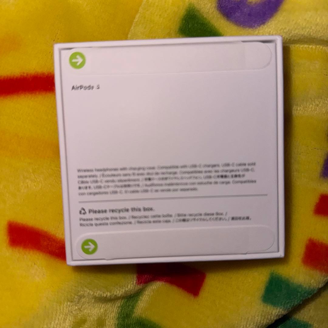 アップル/AirPods4新品未開封