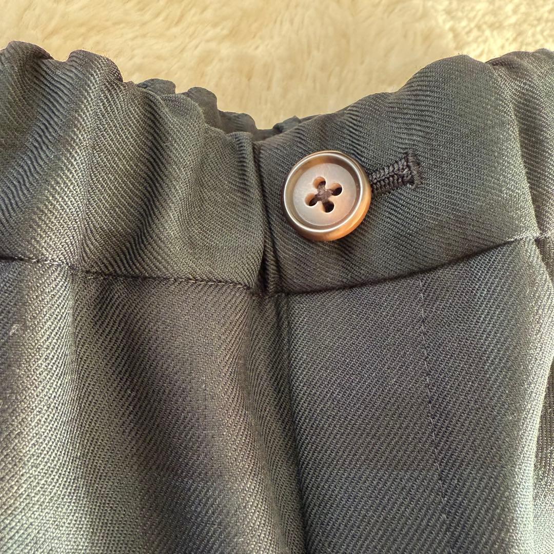 グリーンレベル　ユナイテッドアローズ　フォーマルスーツ　130 チェック　緑