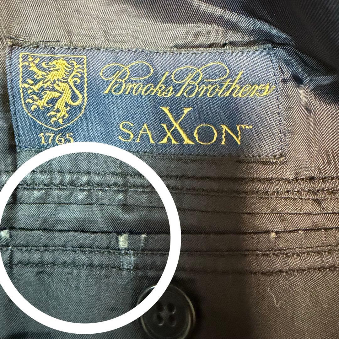 USA製　最高級サクソン ブルックスブラザーズ 1818 セットアップ 紺