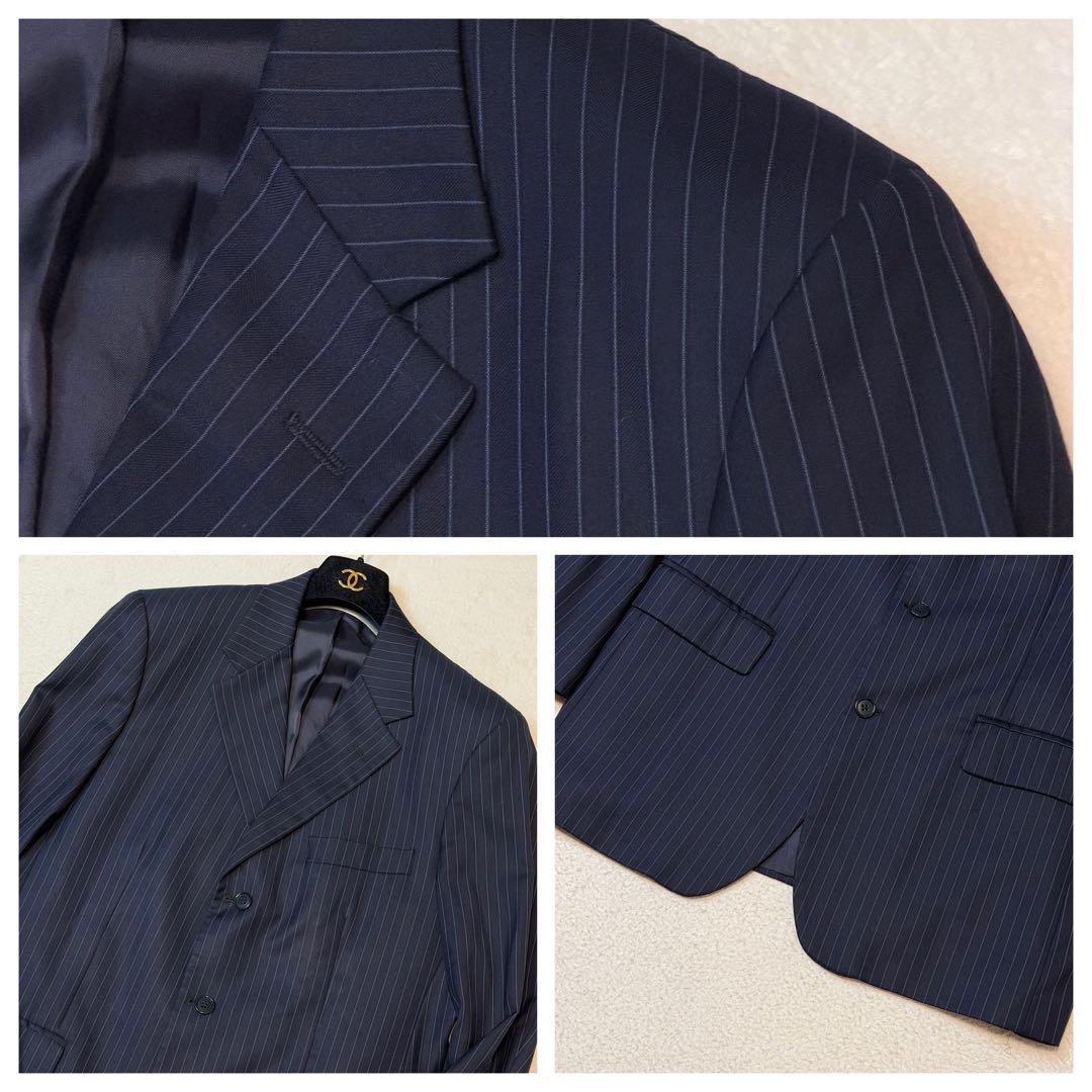 USA製　最高級サクソン ブルックスブラザーズ 1818 セットアップ 紺