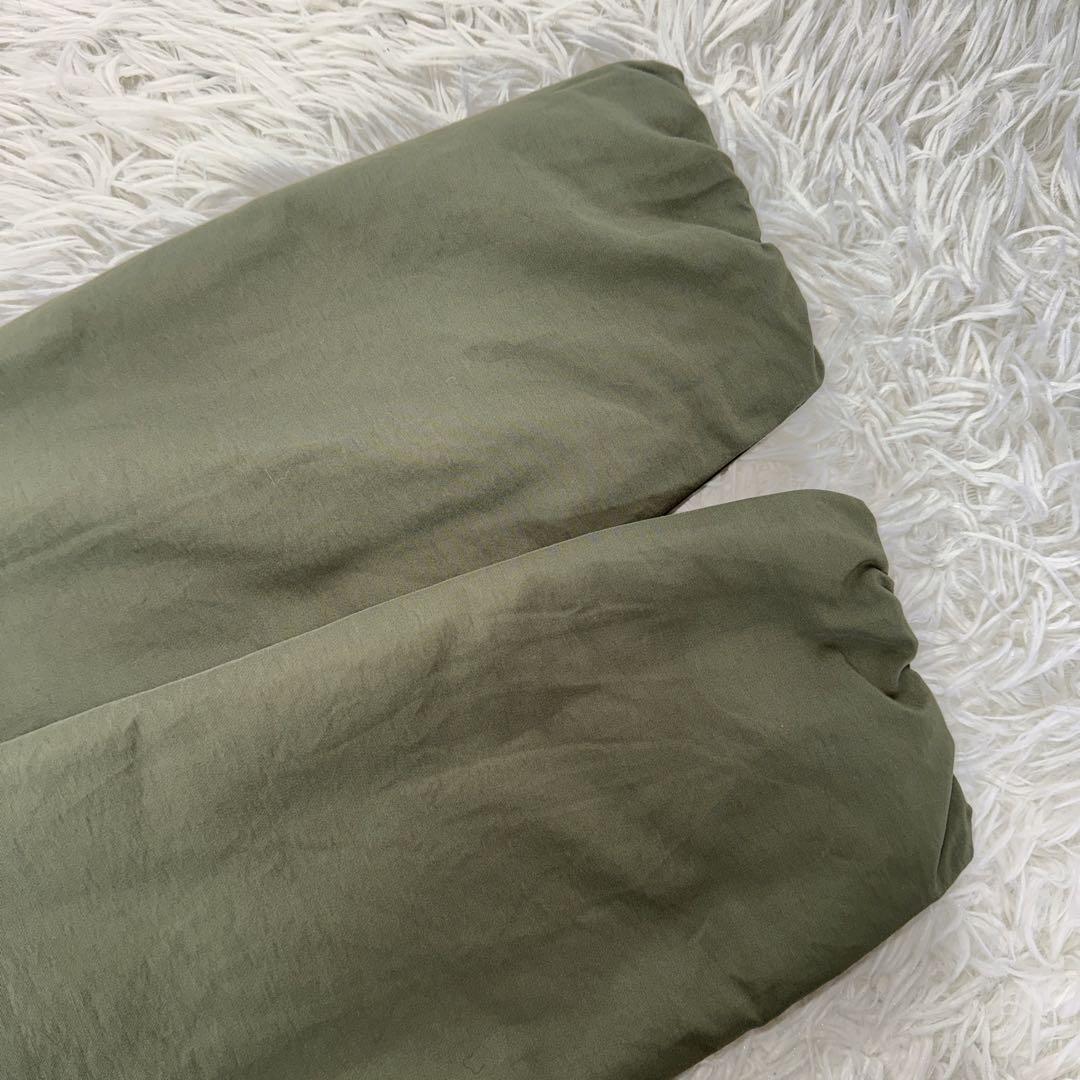 北欧暮らしの道具店　洗える ショート丈コート　カーキ ノーカラー　ブルゾン