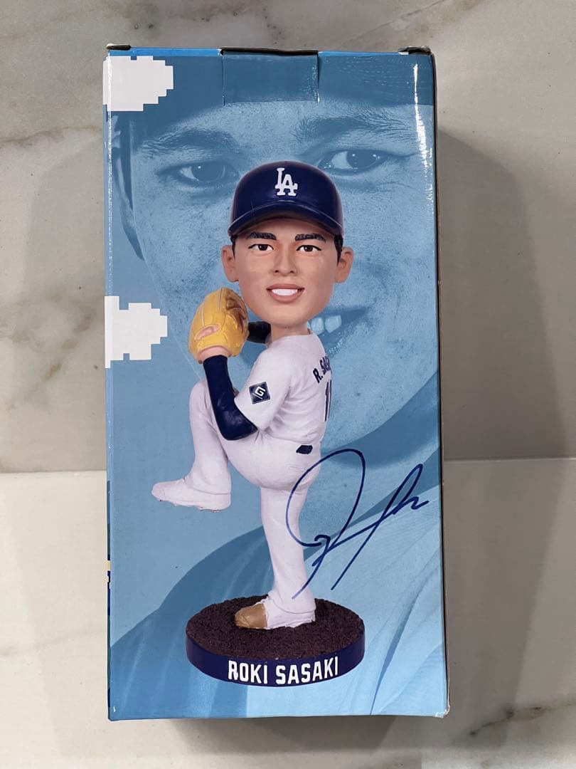 【未開封】ドジャーズ　佐々木朗希　ボブルヘッド