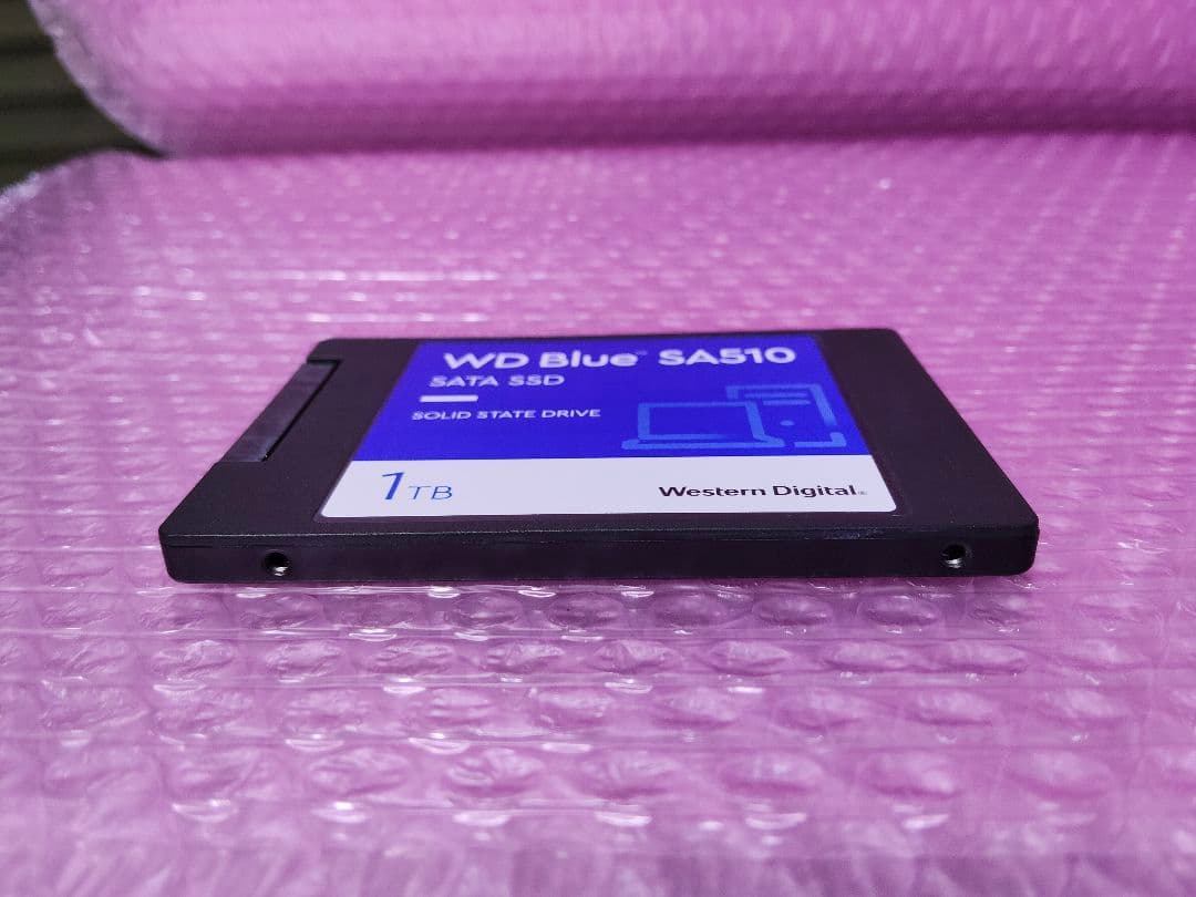 WD 使用時間少なめ 2.5インチ SATA SSD 1TB ★9