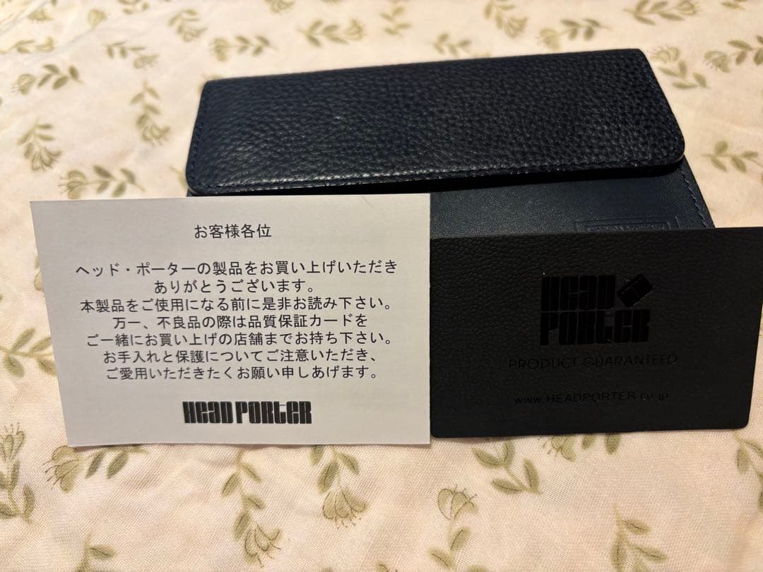 た*吉様 【新品未使用】ポーター　PORTER ネイビー　プレイングカードケース