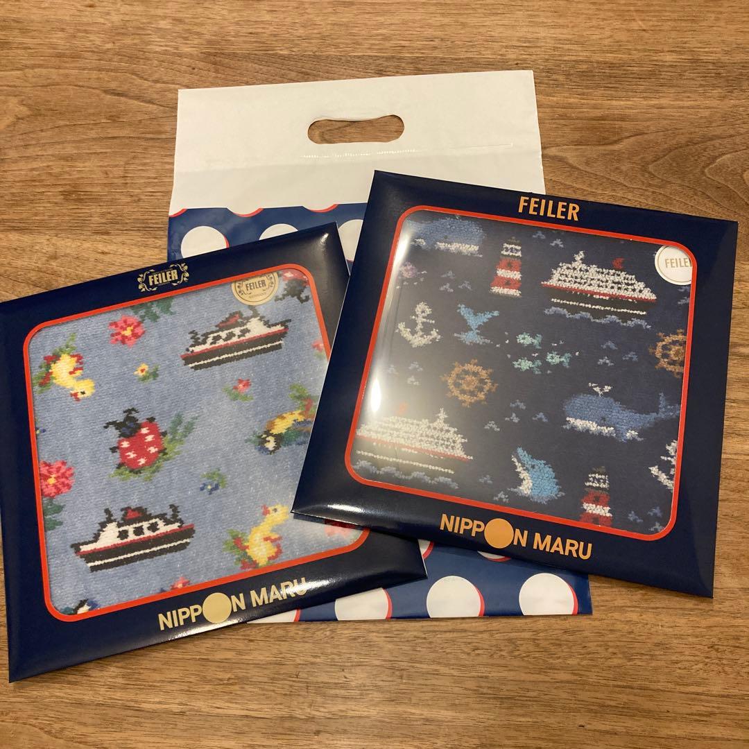 フェイラー　ハンカチ　にっぽん丸