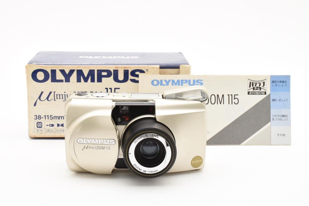 ★良品★ OLYMPUS μ mju ZOOM 115 元箱付き
